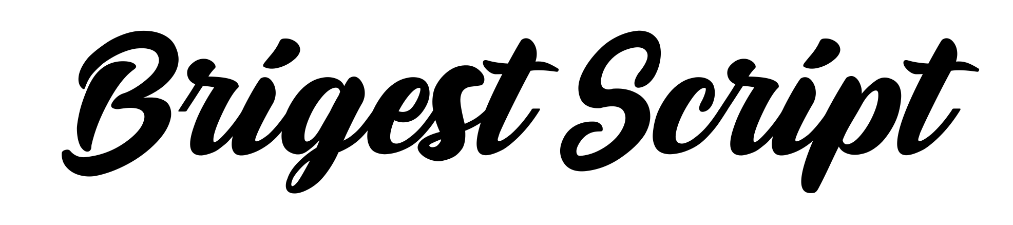 Brigest Script