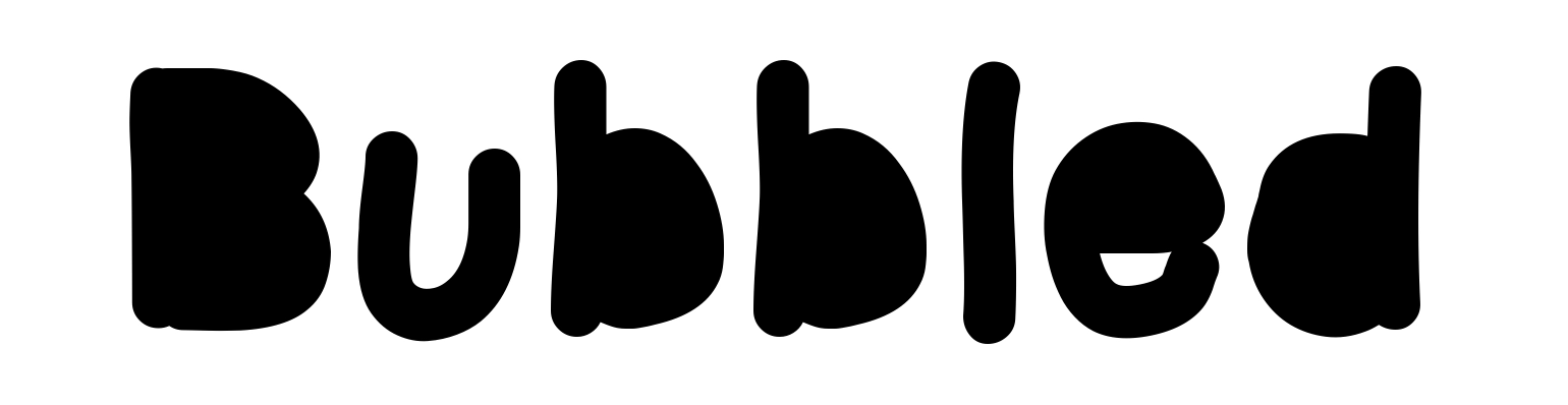 Bubbled