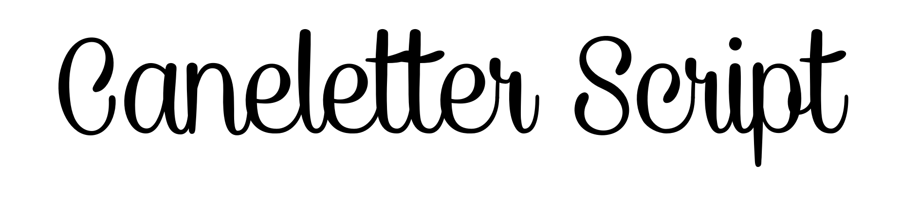 Caneletter Script