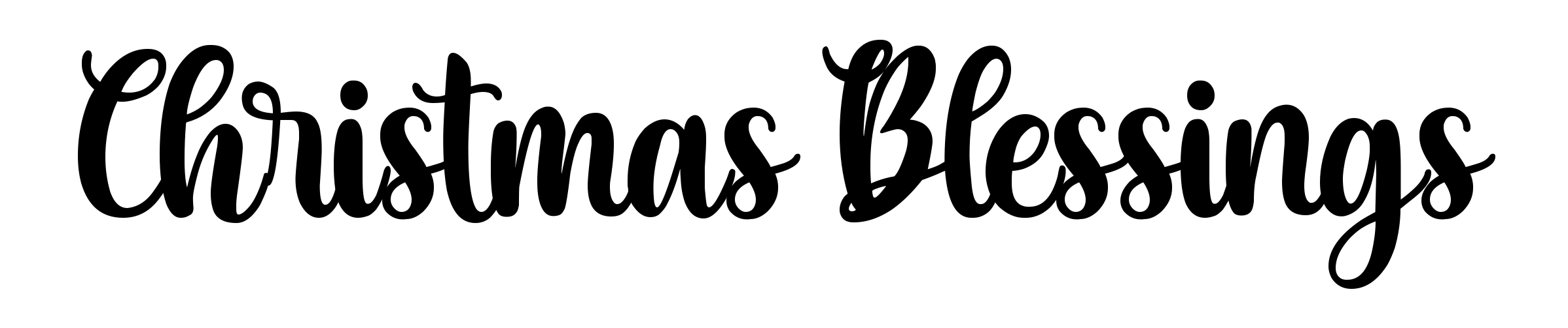 Christmas Blessings