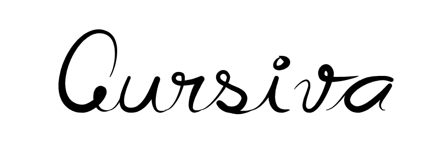 Cursiva