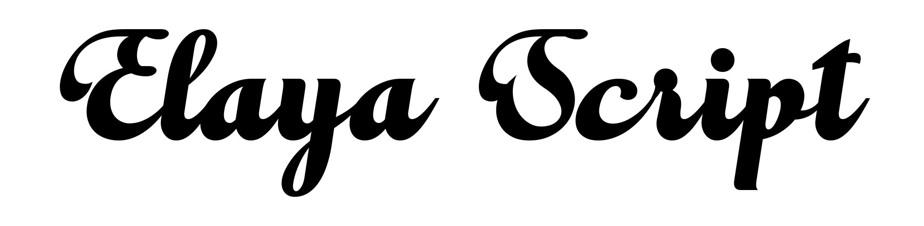 Elaya Script