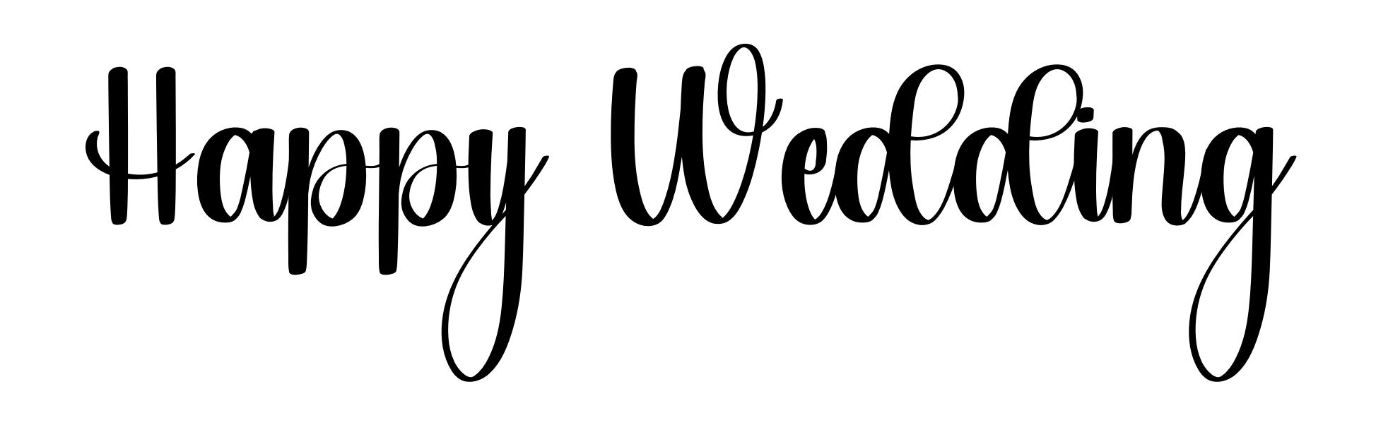 Happy Wedding