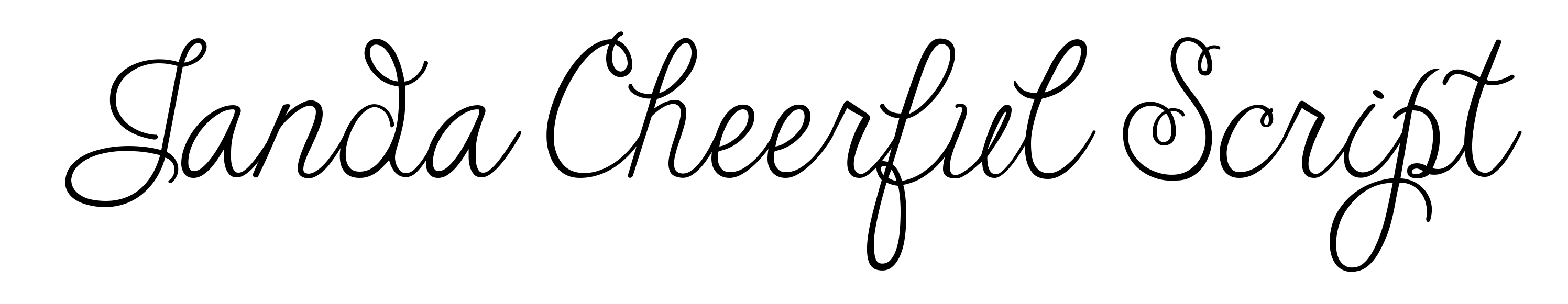 Janda Cheerful Script