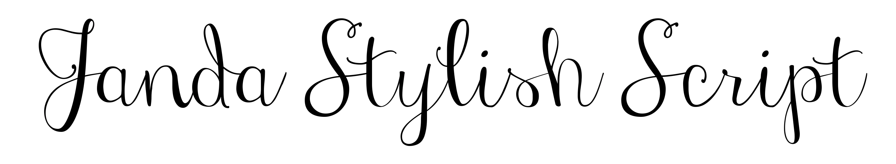 Janda Stylish Script