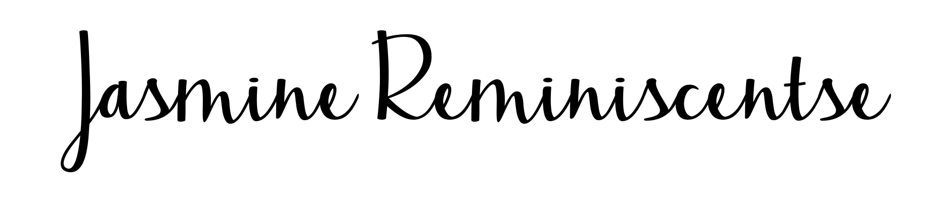 Jasmine Reminiscentse