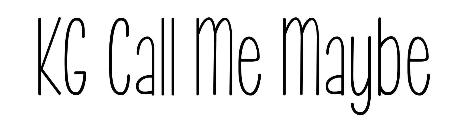KG Call Me Maybe