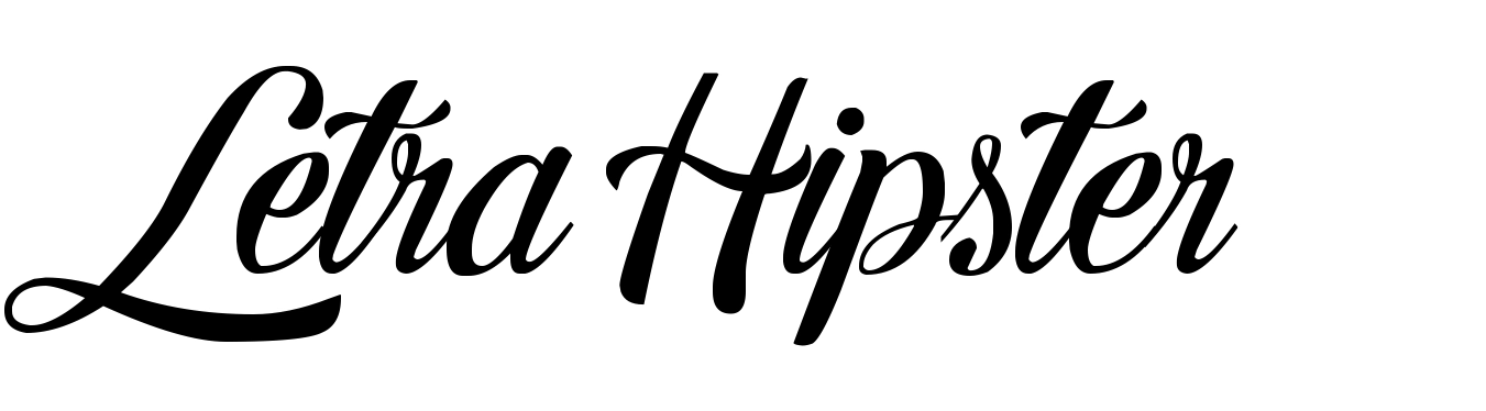 Letra Hipster