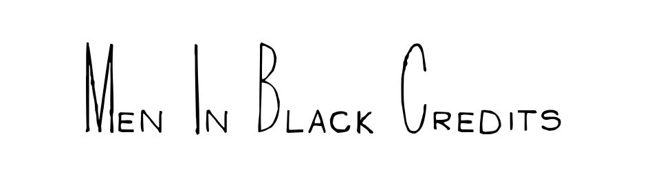 Men In Black Credits