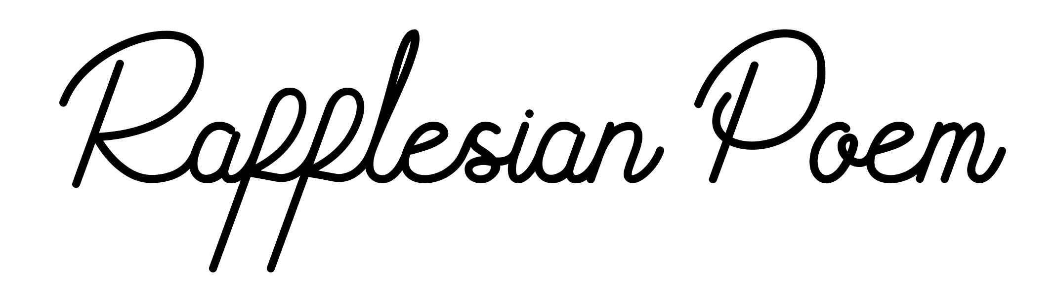 Rafflesian Poem
