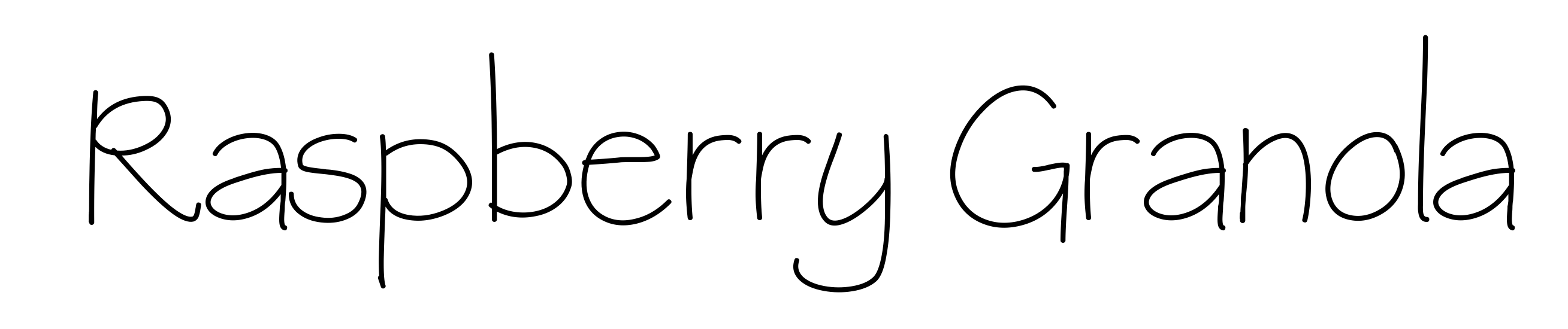 Raspberry Granola