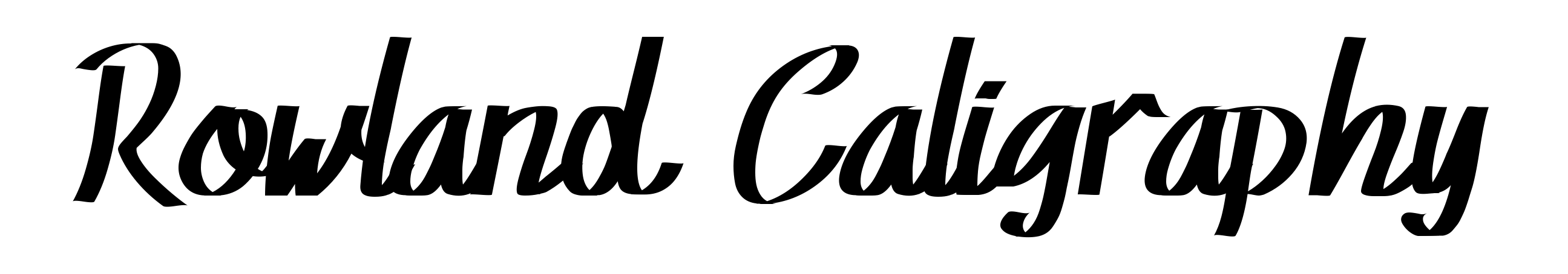 Rowland Caligraphy