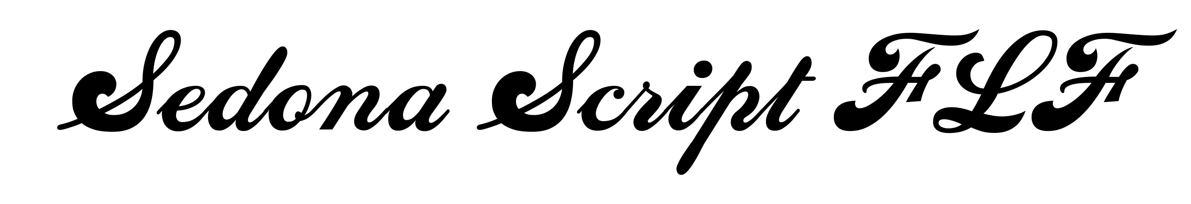 Sedona Script FLF