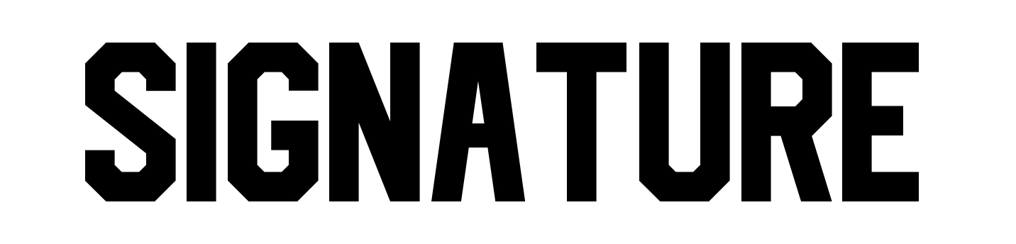 Signature