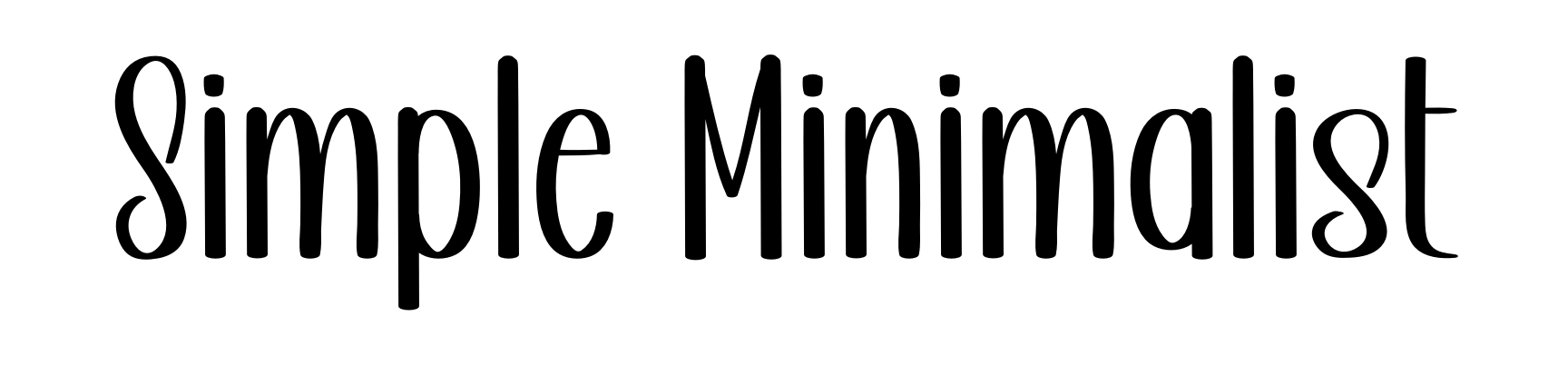 Simple Minimalist