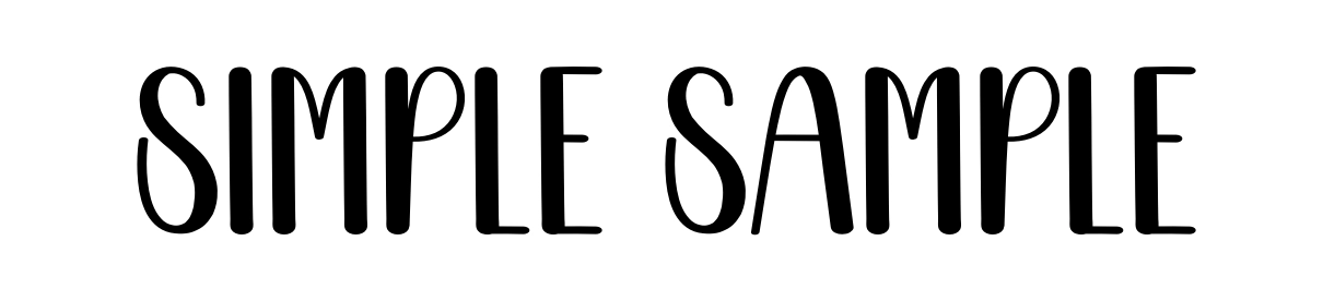 Simple Sample