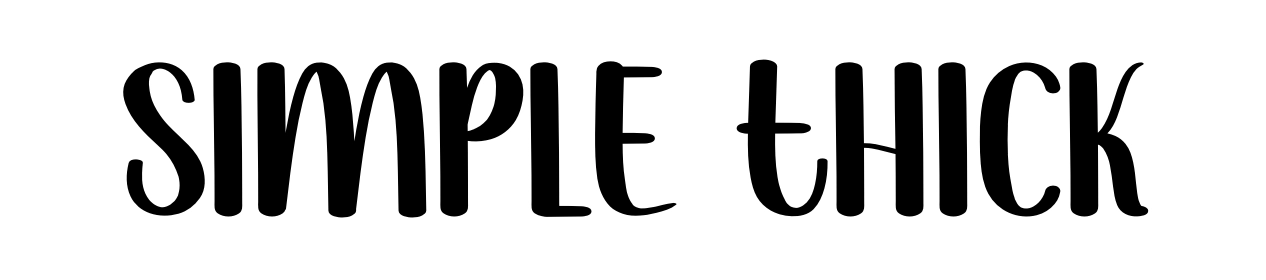 Simple Thick