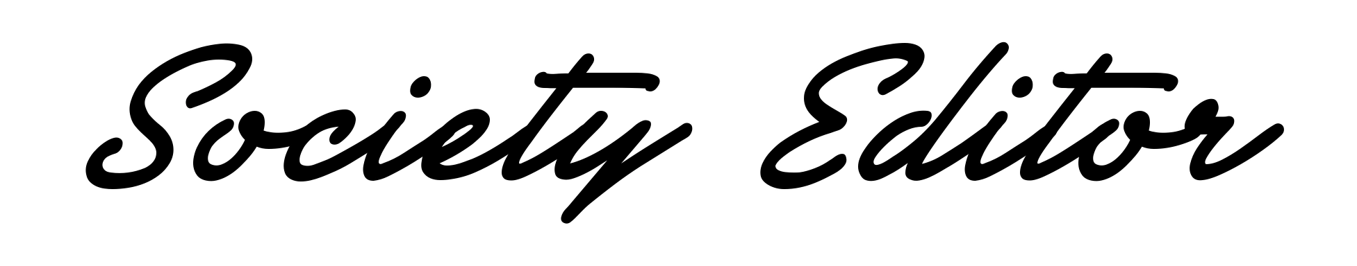 Society Editor