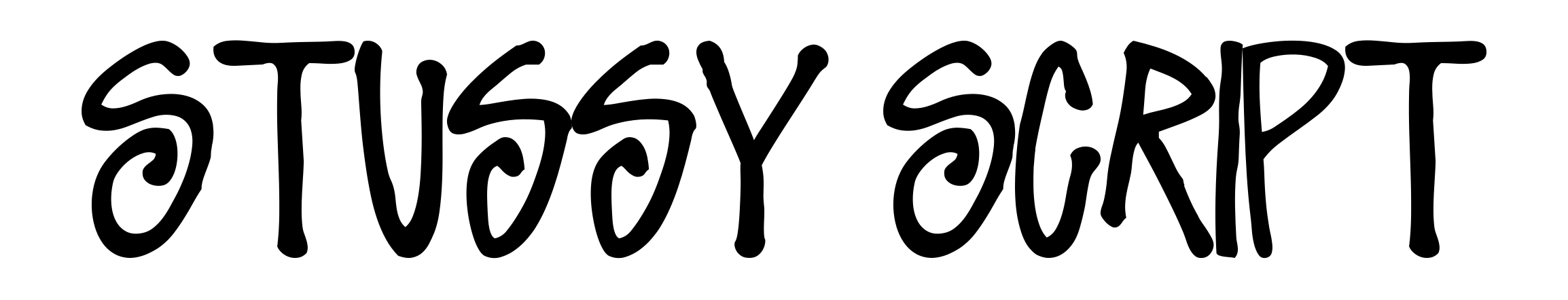 Stussy Script