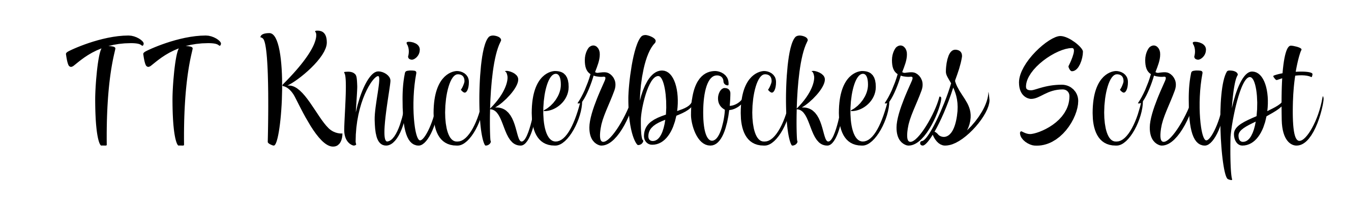 TT Knickerbockers Script