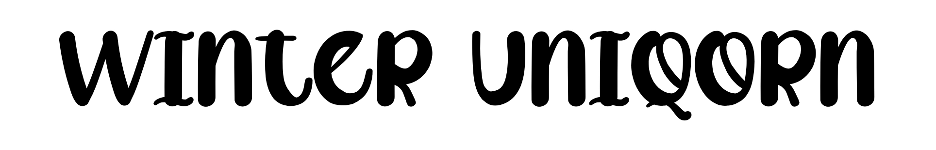 Winter Uniqorn