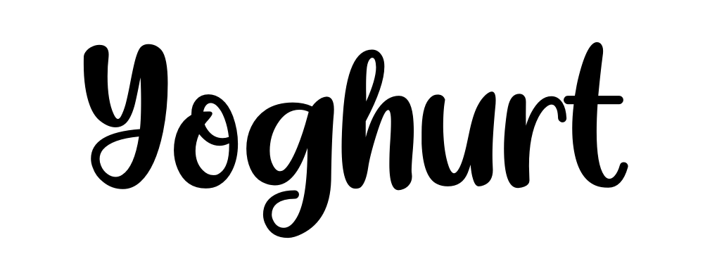Yoghurt