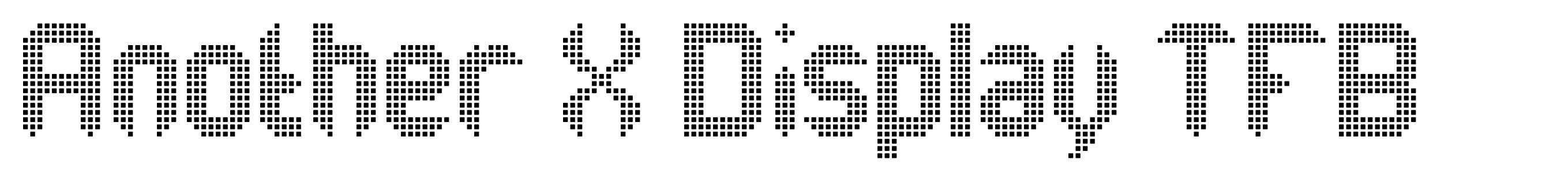 Another X Display TFB