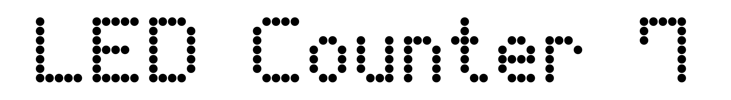 LED Counter 7