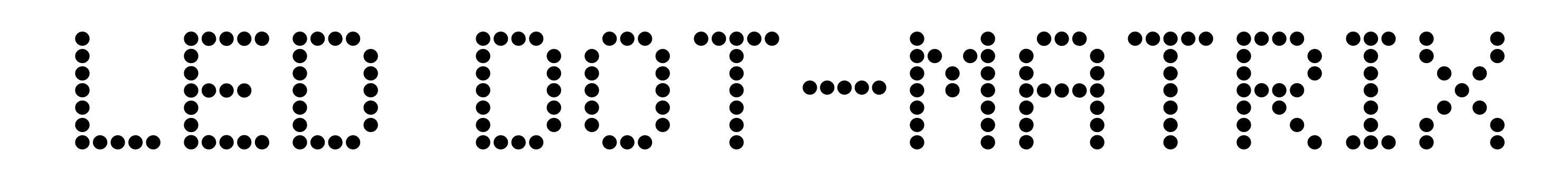 LED Dot-Matrix