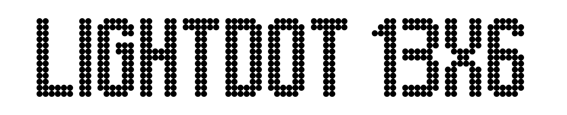 Lightdot 13x6