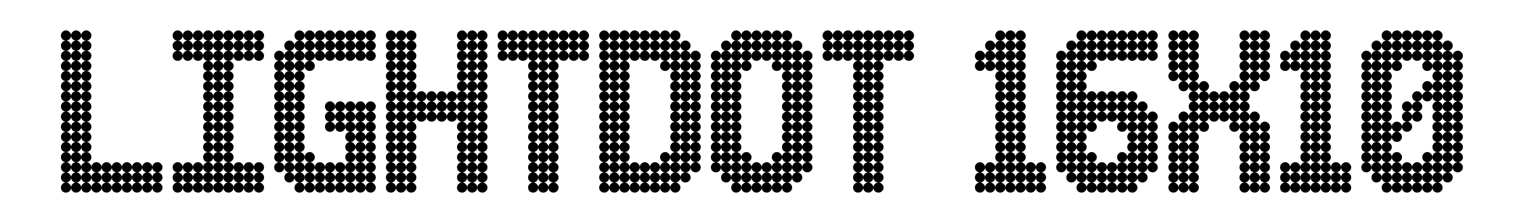 Lightdot 16x10