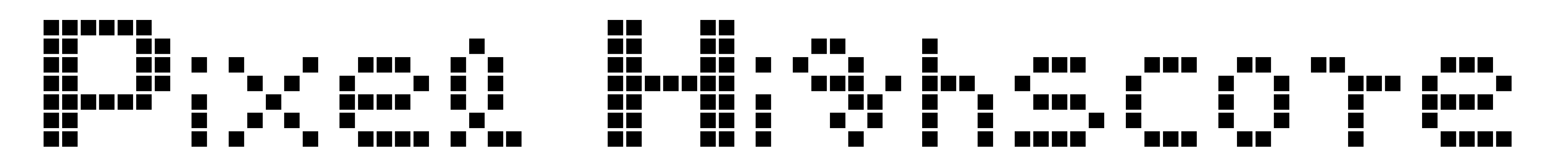 Pixel Highscore