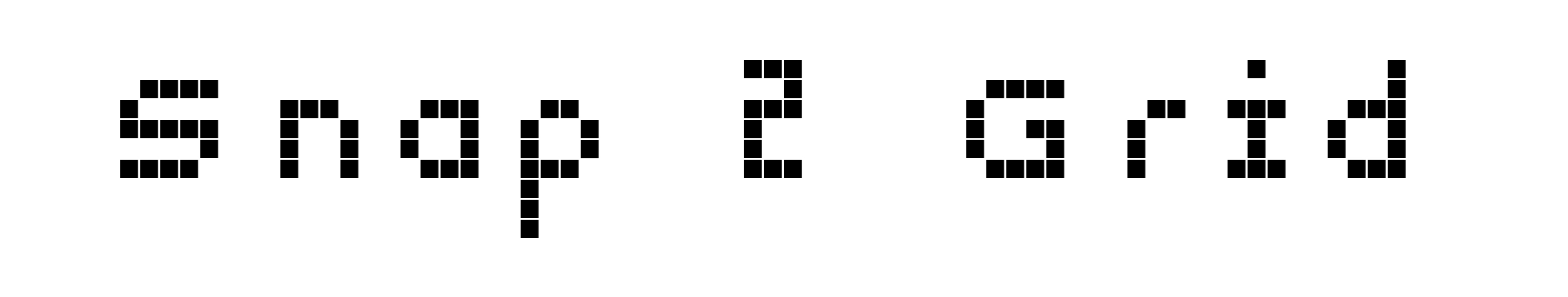 Snap 2 Grid