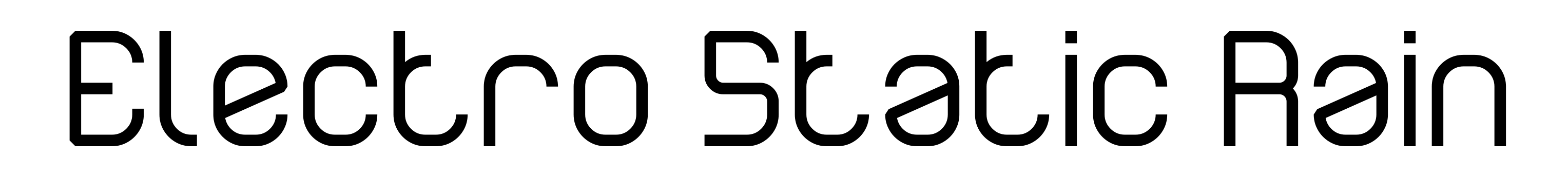 Electro Static Rain
