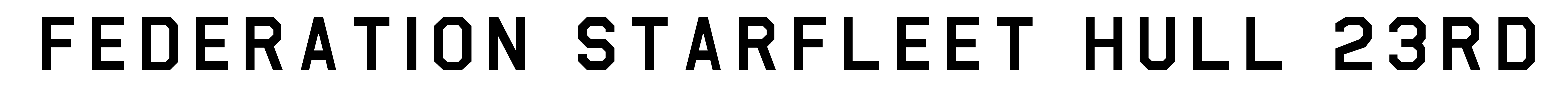 Federation Starfleet Hull 23rd