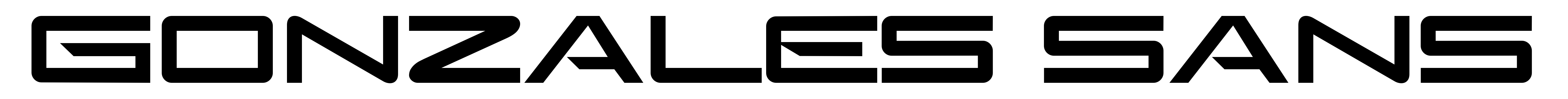 Gonzales Sans