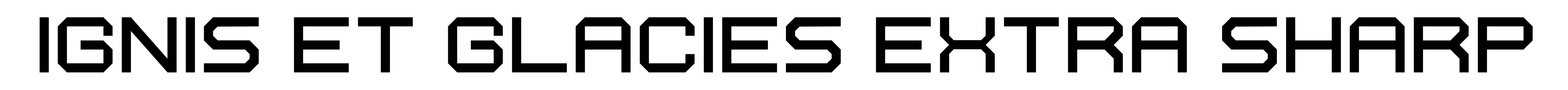 Ignis et Glacies Extra Sharp