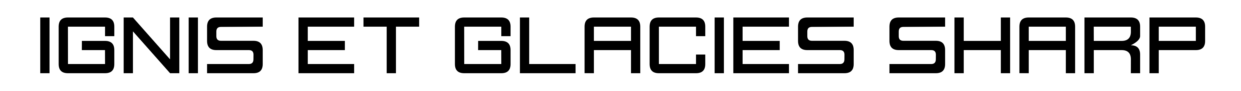 Ignis et Glacies Sharp