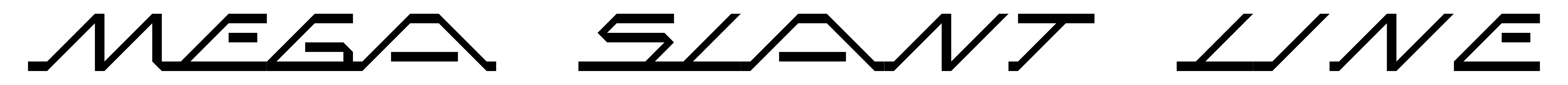 Mega Slant Line