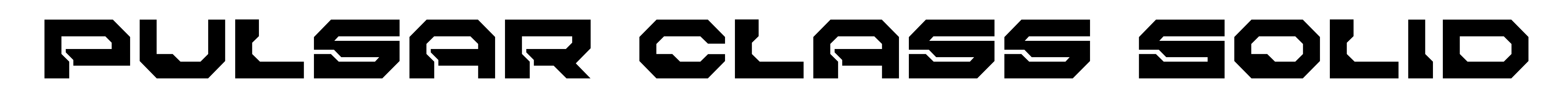 Pulsar Class Solid