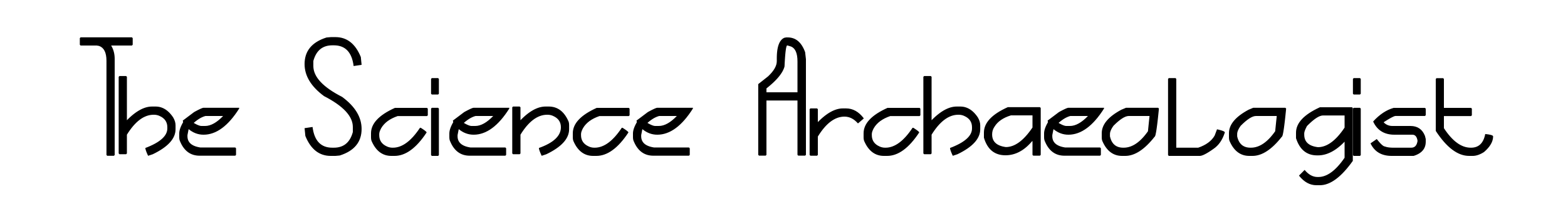 The Science Archaeologist