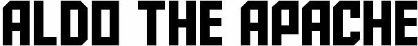 Aldo the Apache