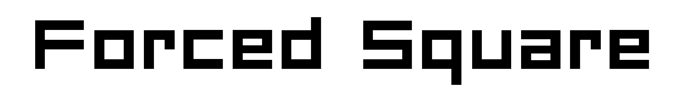 Forced Square