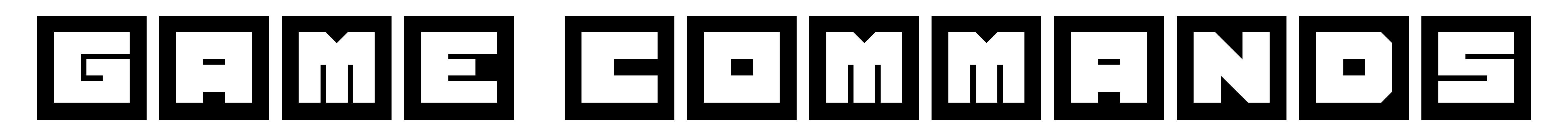 Game Commands