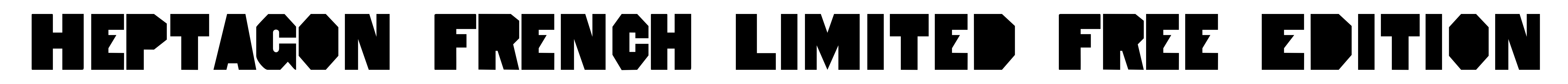 Heptagon French Limited Free Edition