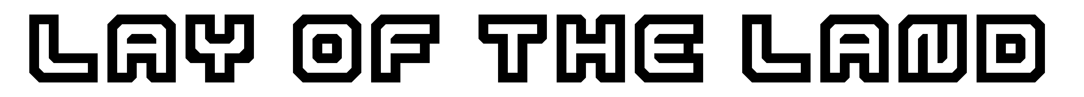 Lay Of The Land