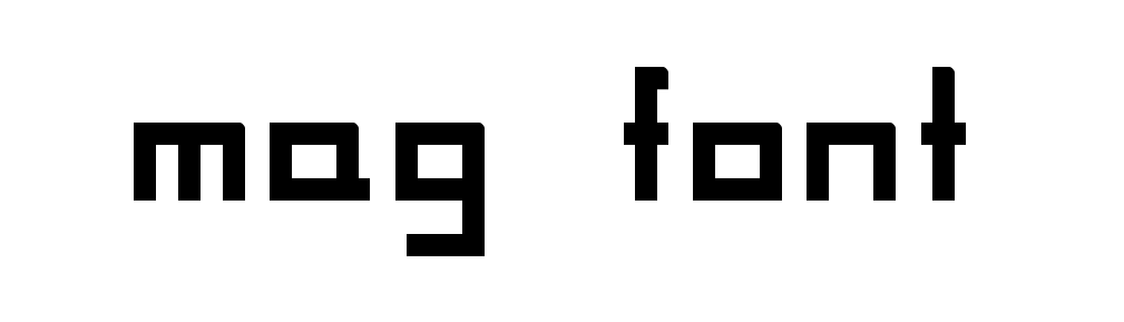 Mag Font