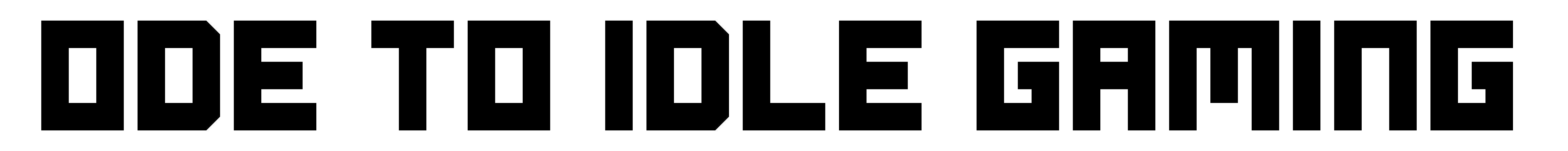 Ode to Idle Gaming
