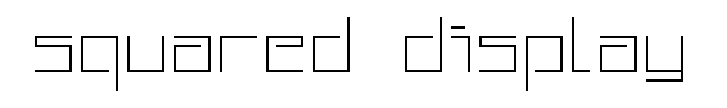 Squared Display