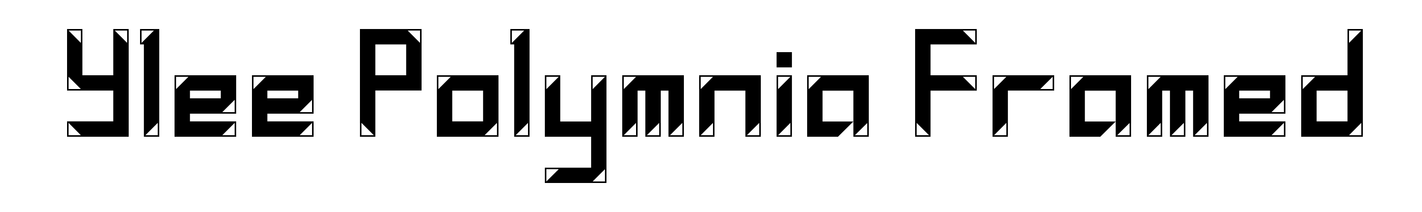 Ylee Polymnia Framed